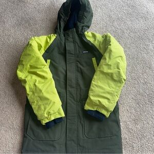 Green and Yellow Kids Jacket